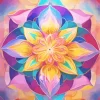 Flower Mandala Diamond Painting