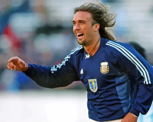 Gabriel Batistuta Diamond Painting