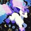 Galarian Ponyta Diamond Painting