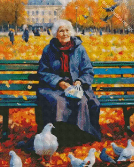 Grandmother Art Diamond Painting