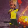 Groot Soccer Diamond Painting