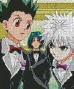 Grown Up Gon And Killua Anime Diamond Painting