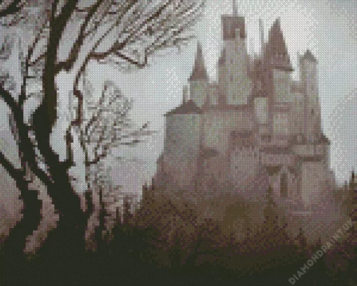 Hotel Transylvania Castle Diamond Painting