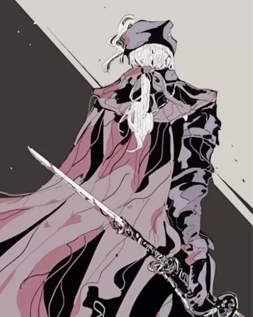 Illustration Bloodborne Lady Maria Diamond Painting