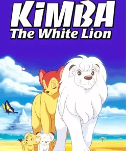 Kimba The White Lion Diamond Painting