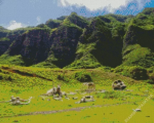 Kualoa Ranch Diamond Painting