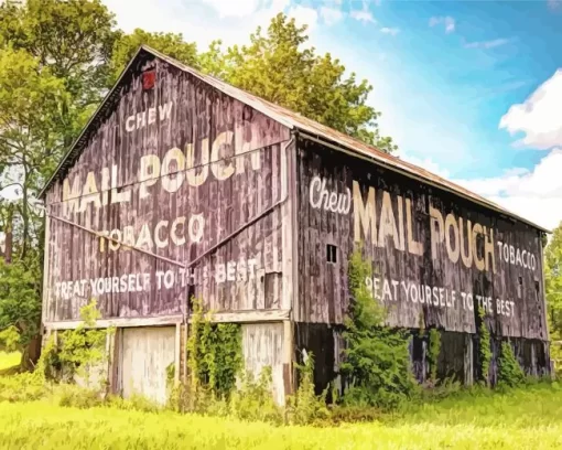 Mail Pouch Barn Diamond Painting