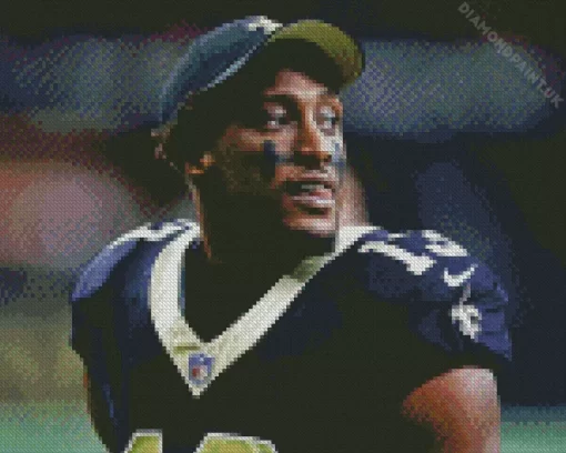 Michael Thomas Player Diamond Painting