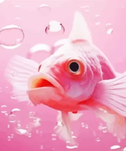 Pink Fish Diamond Painting