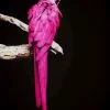 Pink Parrot Diamond Painting