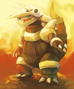 Pokemon Aggron Diamond Painting