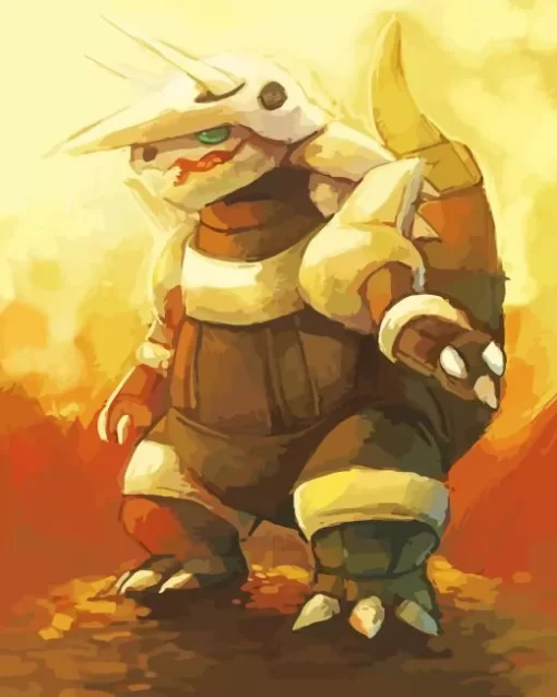 Pokemon Aggron Diamond Painting