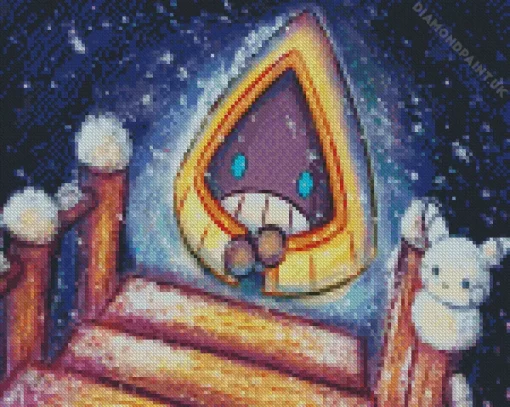 Pokemon Snorunt Art Diamond Painting