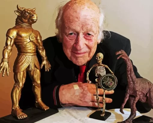 Ray Harryhausen Diamond Painting