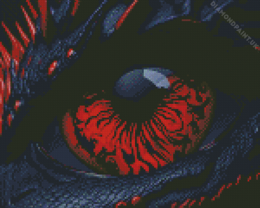 Red Dragon Eye Diamond Painting