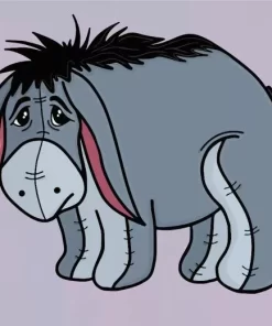 Sad Eeyore Diamond Painting