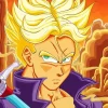 Super Saiyan Trunks Diamond Painting