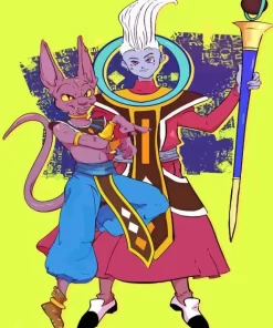 Whis And Beerus Diamond Painting