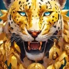 Wild Golden Tiger Diamond Painting