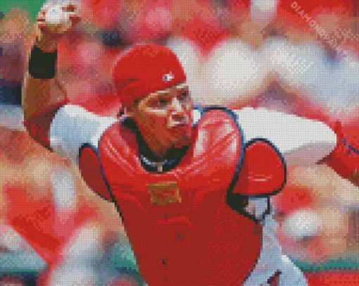 Yadier Molina Diamond Painting