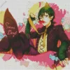 Amaimon Blue Exorcist Villain Diamond Painting