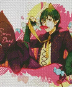 Amaimon Blue Exorcist Villain Diamond Painting