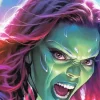 Angry Gamora Diamond Painting