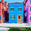 Blue House Burano Diamond Painting