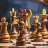 Chess Board Game Diamond Painting