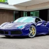 Dark Blue Ferrari Diamond Painting