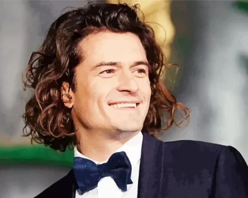 Orlando Bloom Diamond Painting