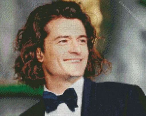 Orlando Bloom Diamond Painting