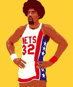 The Dr Julius Erving Diamond Painting