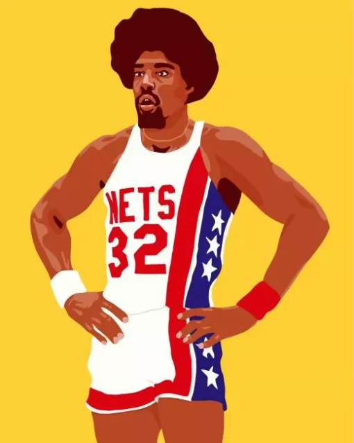 The Dr Julius Erving Diamond Painting