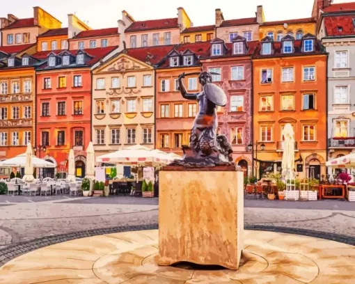 Warsaw Poland Diamond Painting