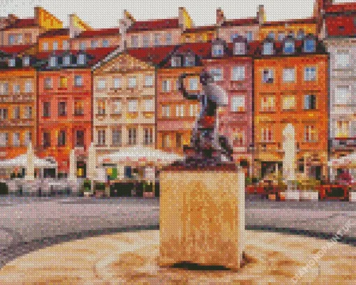 Warsaw Poland Diamond Painting