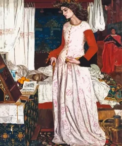 William Morris La Belle Iseult Diamond Painting