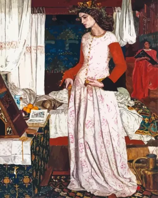 William Morris La Belle Iseult Diamond Painting