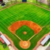 Baseball Field Diamond Painting