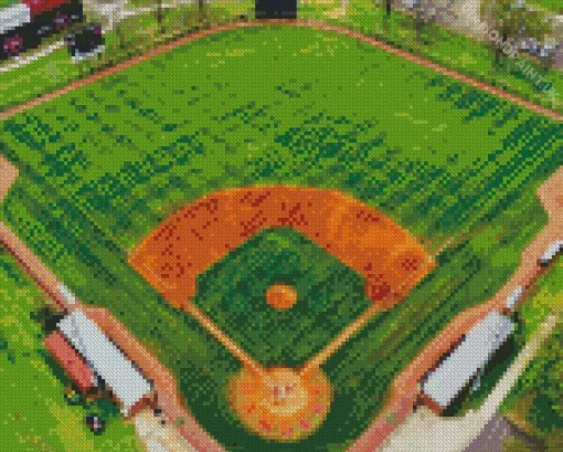 Baseball Field Diamond Painting