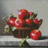 Basket Of Apples Diamond Painting