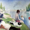 Bathers At Asnieres Diamond Painting