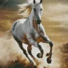 Beautiful White Stallion Diamond Painting