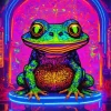 Big Mouth Frog Diamond Painting