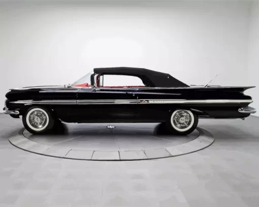 Black 1959 Impala Diamond Painting