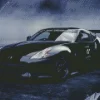 Black Nissan 370z Diamond Painting