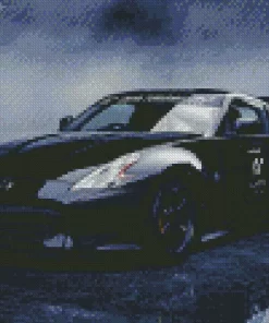 Black Nissan 370z Diamond Painting