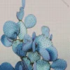 Blue Cactus Diamond Painting