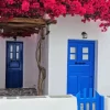 Blue Door Greece Diamond Painting