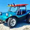 Blue Dune Buggy Diamond Painting